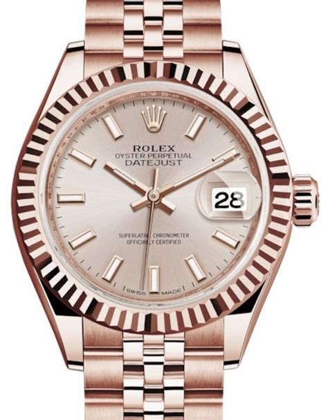 rolex datejust 28mm rose gold roman|rolex datejust 28mm price.